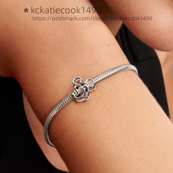 Pandora Disney Mickey Mouse Openwork Charm - Picture 4 of 6